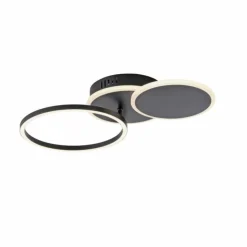 Luminaires Leuchten Direkt Éclairage Led|Plafonnier Leuchten-Direkt SEVENT LED Noir, 1 lumière