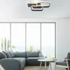Luminaires Leuchten Direkt Éclairage Led|Plafonnier Leuchten-Direkt SEVENT LED Noir, 1 lumière