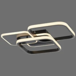 Luminaires Leuchten Direkt Éclairage Led|Plafonnier Leuchten-Direkt SEVENT LED Noir, 1 lumière