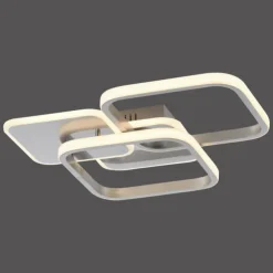 Luminaires Leuchten Direkt Éclairage Led|Plafonnier Leuchten-Direkt SEVENT LED Argenté, 1 lumière