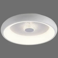 Luminaires Leuchten Direkt Éclairage Led|Plafonnier Leuchten-Direkt VERTIGO LED Blanc, 1 lumière, Télécommandes