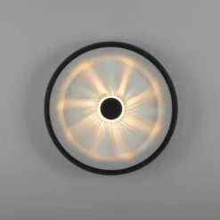 Luminaires Leuchten Direkt Éclairage Led|Plafonnier Leuchten-Direkt VERTIGO LED Noir, 1 lumière, Télécommandes