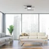 Luminaires Leuchten Direkt Éclairage Led|Plafonnier Leuchten-Direkt ASMIN LED Noir, 1 lumière
