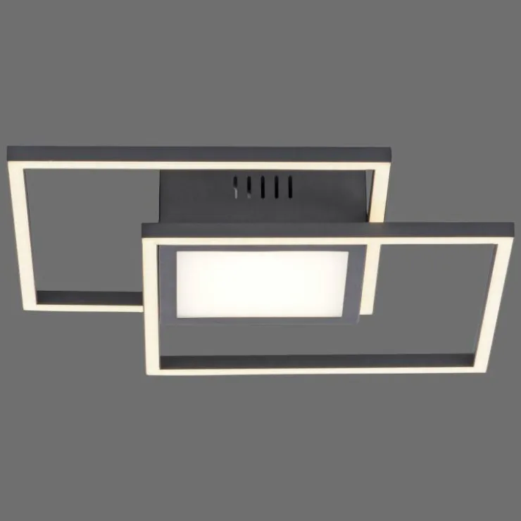 Luminaires Leuchten Direkt Éclairage Led|Plafonnier Leuchten-Direkt ASMIN LED Noir, 1 lumière