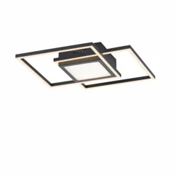 Luminaires Leuchten Direkt Éclairage Led|Plafonnier Leuchten-Direkt ASMIN LED Noir, 1 lumière
