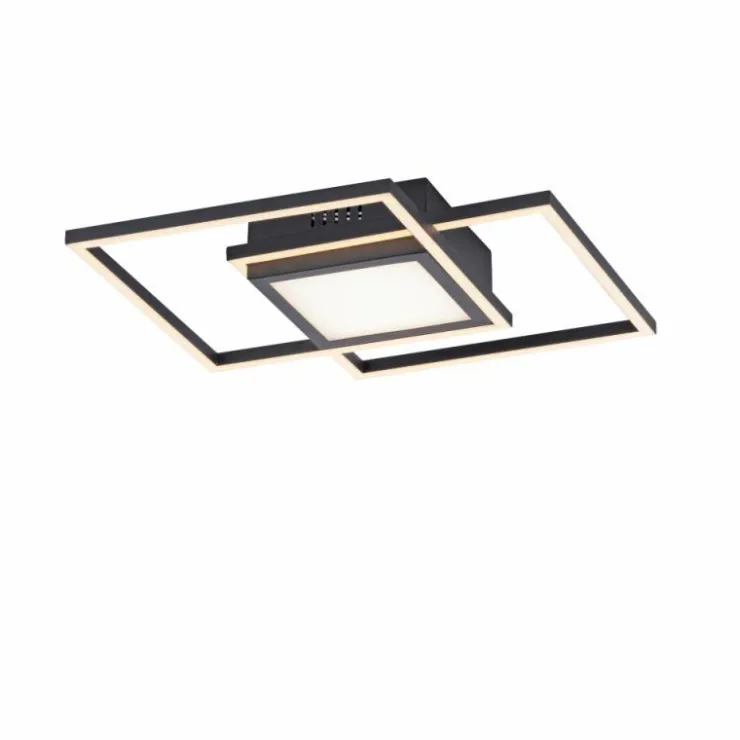Luminaires Leuchten Direkt Éclairage Led|Plafonnier Leuchten-Direkt ASMIN LED Noir, 1 lumière