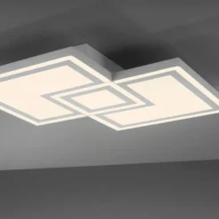 Luminaires Leuchten Direkt Éclairage Led|Plafonnier Leuchten-Direkt BEDGING LED Blanc, 1 lumière