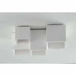 Luce Design Plafonniers|Plafonnier Luce-Design Foster peut être peint avec de la peinture ordinaire, Blanc, 5 lumières