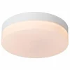 Luminaires Lucide Éclairage Led|Plafonnier Lucide BISKIT LED Blanc, 1 lumière, Détecteur de mouvement