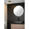 Luminaires Lucide Éclairage Led|Plafonnier Lucide BRICE LED Noir, 1 lumière