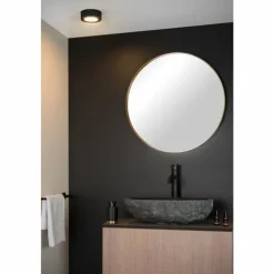 Luminaires Lucide Éclairage Led|Plafonnier Lucide BRICE LED Noir, 1 lumière