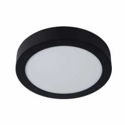 Luminaires Lucide Éclairage Led|Plafonnier Lucide BRICE LED Noir, 1 lumière