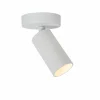 Luminaires Lucide Spots Et Projecteurs|Plafonnier Lucide CLUBS Blanc, 1 lumière