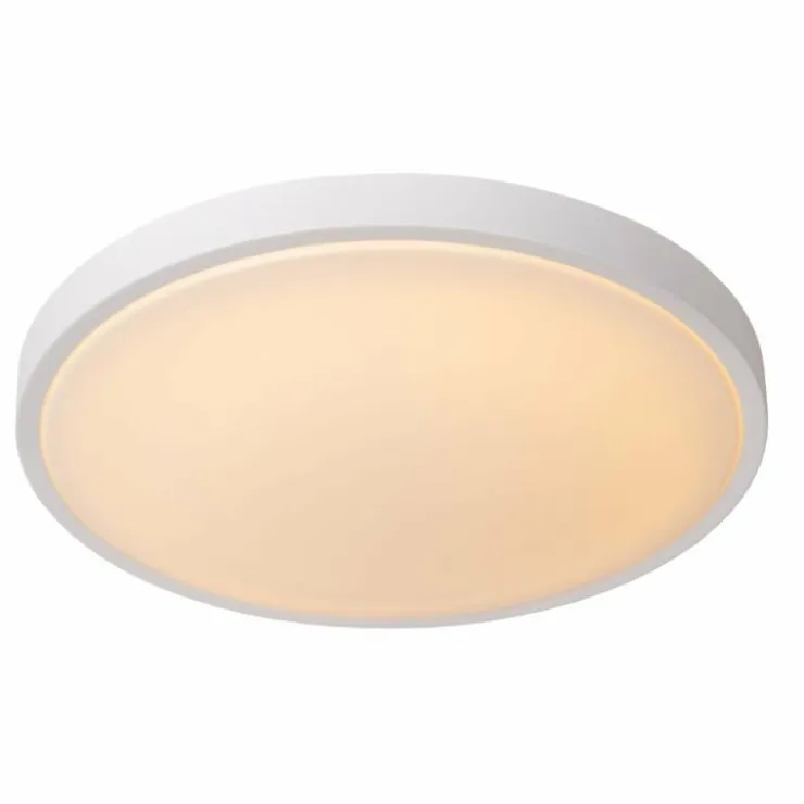 Luminaires Lucide Éclairage Led|Plafonnier Lucide DASHER LED Noir, 1 lumière, Détecteur de mouvement