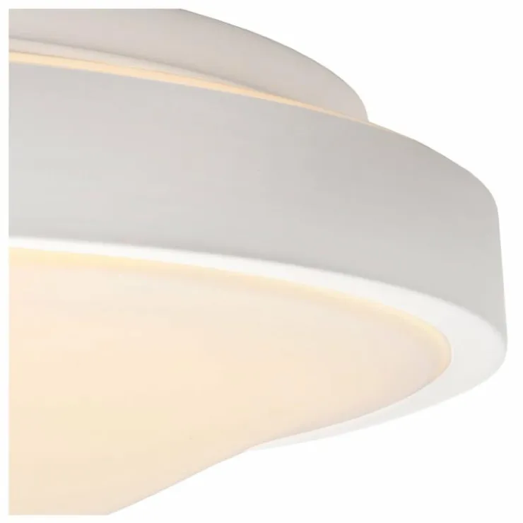 Luminaires Lucide Éclairage Led|Plafonnier Lucide DASHER LED Noir, 1 lumière, Détecteur de mouvement