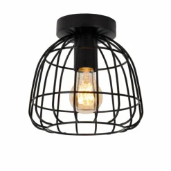 Luminaires Lucide Plafonniers|Plafonnier Lucide FILOX Noir, 1 lumière