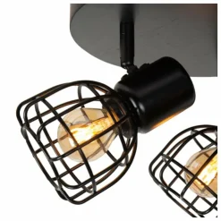 Luminaires Lucide Spots Et Projecteurs|Plafonnier Lucide FILOX Noir, 1 lumière