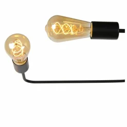 Luminaires Lucide Plafonniers|Plafonnier Lucide LESTER Noir, 6 lumières