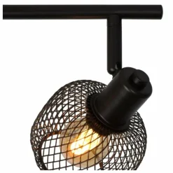 Luminaires Lucide Plafonniers|Plafonnier Lucide MAREN Noir, 4 lumières