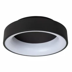 Luminaires Lucide Éclairage Led|Plafonnier Lucide MIRAGE LED Noir, 1 lumière