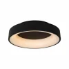 Luminaires Lucide Éclairage Led|Plafonnier Lucide MIRAGE LED Noir, 1 lumière