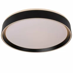 Luminaires Lucide Éclairage Led|Plafonnier Lucide NURIA LED Noir, 1 lumière