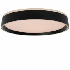 Luminaires Lucide Éclairage Led|Plafonnier Lucide NURIA LED Noir, 1 lumière