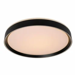 Luminaires Lucide Éclairage Led|Plafonnier Lucide NURIA LED Noir, 1 lumière