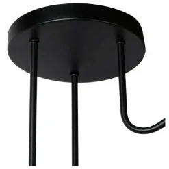 Luminaires Lucide Plafonniers|Plafonnier Lucide PEPIJN Noir, 3 lumières