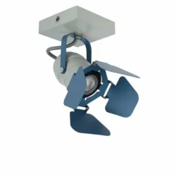 Luminaires Lucide Plafonniers|Plafonnier Lucide PICTO Bleu, Gris, 1 lumière