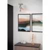 Luminaires Lucide Plafonniers|Plafonnier Lucide PICTO Gris, Rose, 1 lumière