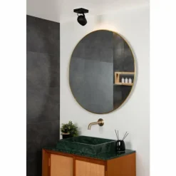 Luminaires Lucide Spots Et Projecteurs|Plafonnier Lucide PRESTON Noir, 1 lumière