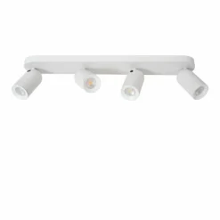 Luminaires Lucide Spots Et Projecteurs|Plafonnier Lucide PUNCH Blanc, 4 lumières