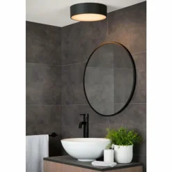 Luminaires Lucide Éclairage Led|Plafonnier Lucide ROXANE LED Anthracite, 1 lumière