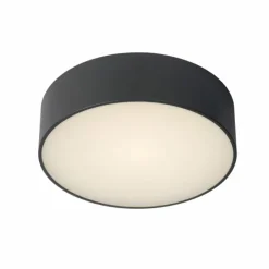 Luminaires Lucide Éclairage Led|Plafonnier Lucide ROXANE LED Anthracite, 1 lumière
