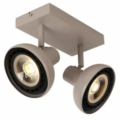 Luminaires Lucide Spots Et Projecteurs|Plafonnier Lucide SENSAS Beige, 2 lumières