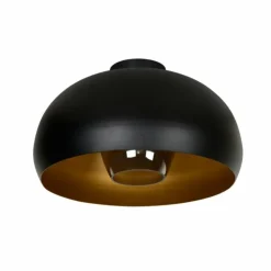 Luminaires Lucide Plafonniers|Plafonnier Lucide SHARAN Noir, 1 lumière