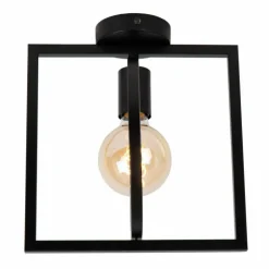 Luminaires Lucide Plafonniers|Plafonnier Lucide SUUS Noir, 1 lumière