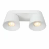 Luminaires Lucide Spots Et Projecteurs|Plafonnier Lucide TRIGONO Blanc, 2 lumières