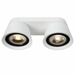 Luminaires Lucide Spots Et Projecteurs|Plafonnier Lucide TRIGONO Blanc, 2 lumières