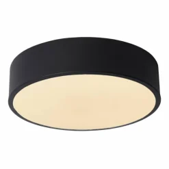 Luminaires Lucide Éclairage Led|Plafonnier Lucide UNAR LED Noir, 1 lumière