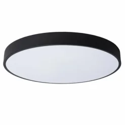 Luminaires Lucide Éclairage Led|Plafonnier Lucide UNAR LED Noir, 1 lumière