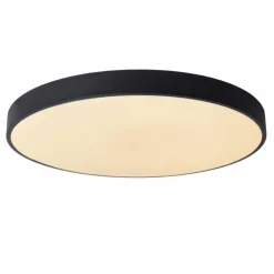 Luminaires Lucide Éclairage Led|Plafonnier Lucide UNAR LED Noir, 1 lumière