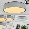 hofstein Éclairage Led|Plafonnier Maho LED Aluminium, 1 lumière