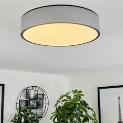 hofstein Éclairage Led|Plafonnier Maho LED Aluminium, 1 lumière