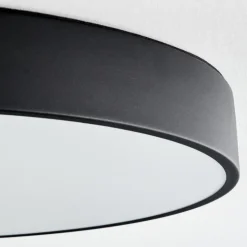 hofstein Éclairage Led|Plafonnier Maho LED Noir, 1 lumière