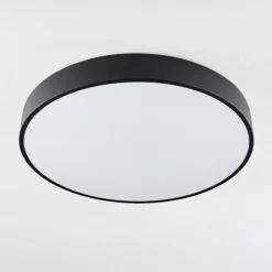 hofstein Éclairage Led|Plafonnier Maho LED Noir, 1 lumière