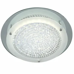 Luminaires Mantra Éclairage Led|Plafonnier Mantra CRYSTAL MIRROR LED Chrome, 1 lumière