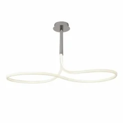 Luminaires Mantra Éclairage Led|Plafonnier Mantra NUR LINE LED Chrome, Blanc, 1 lumière