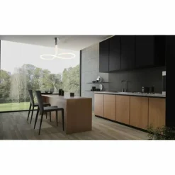Luminaires Mantra Éclairage Led|Plafonnier Mantra NUR LINE LED Chrome, Blanc, 1 lumière